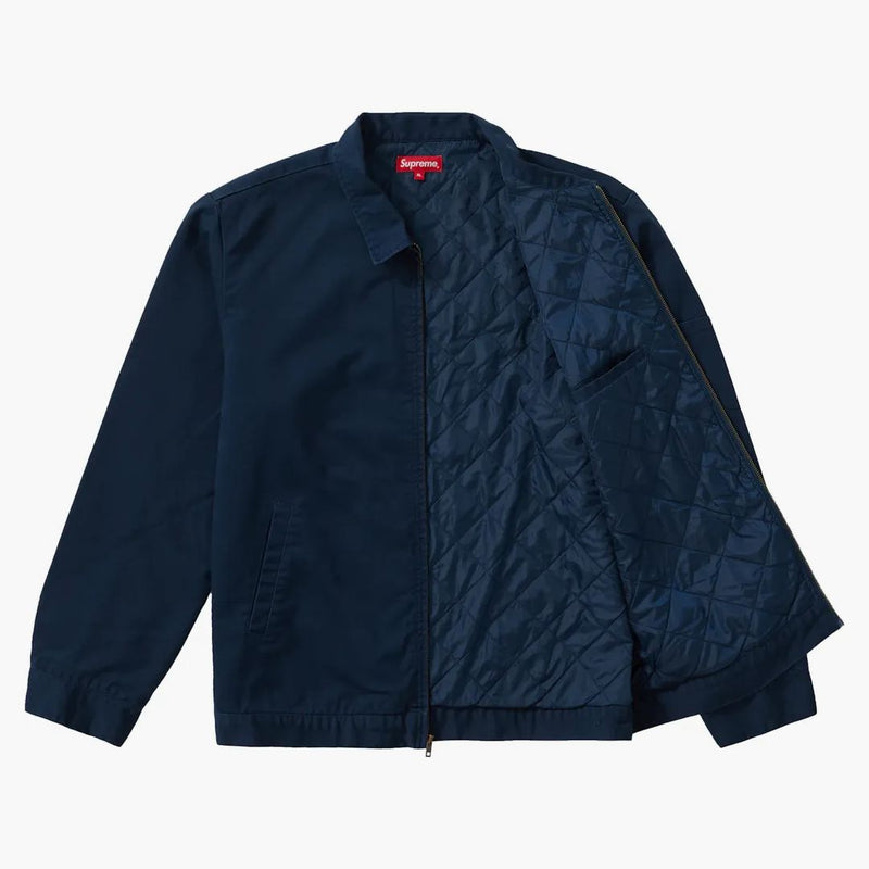 Supreme Cop Car Jacket Borded Jacket Navy