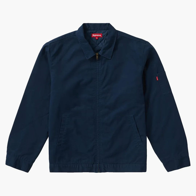 Supreme Cop Car Jacket Borded Jacket Navy