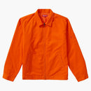 Supreme Cop Car Embroidered Jacket Orange