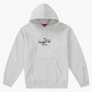 Supreme Cop Car Hooded Sweatshirt Ash Grey
