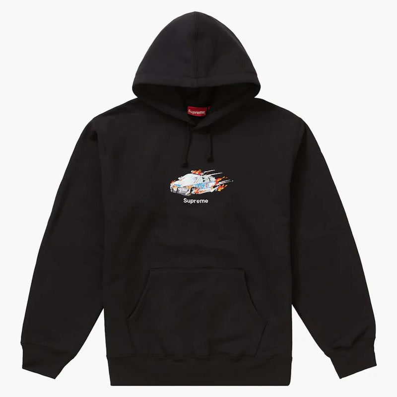 Supreme Cop Car Hooded Sweatshirt Black