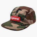 Supreme Cordura Camp Cap Woodland Camo