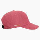 Supreme Cordura denim small box 6-panel pink