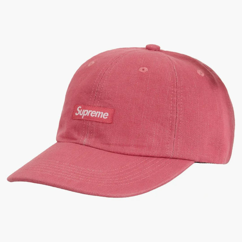 Supreme Cordura denim small box 6-panel pink