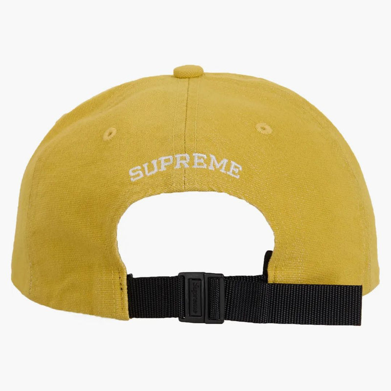 Supreme Cordura denim liten låda 6-panel gul