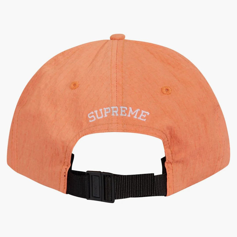 Supreme Cordura Ripstop S Logo 6-Panel Coral