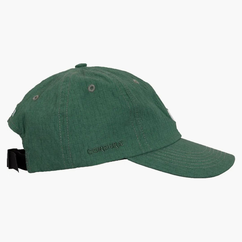 Supreme Cordura RipStop S logotyp 6-panel grön