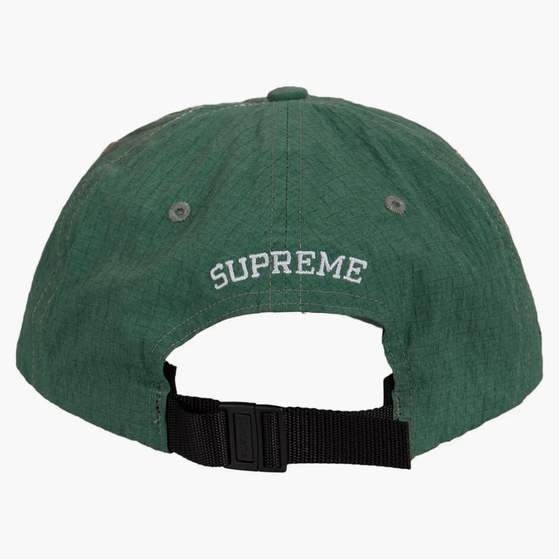 Supreme Cordura RipStop S logotyp 6-panel grön