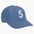 Supreme Cordura Ripstop S Logo 6-panel Royal