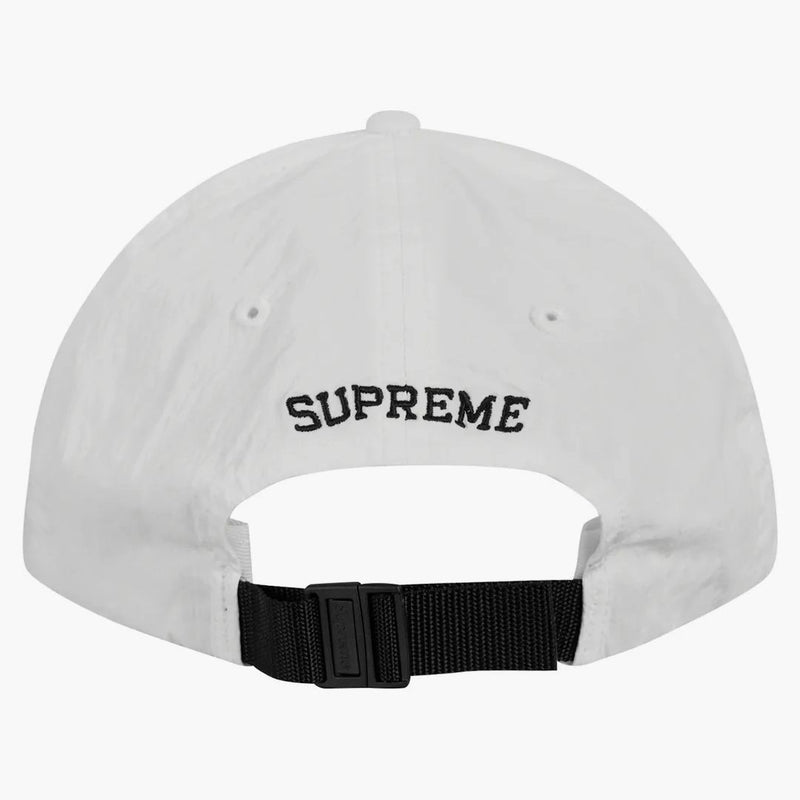 Supreme Cordura Ripstop S Logo 6-panel White