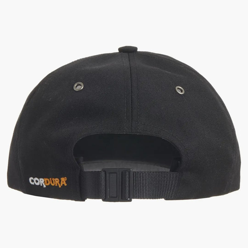 Supreme Cordura Teflon Label 6-Panel Black