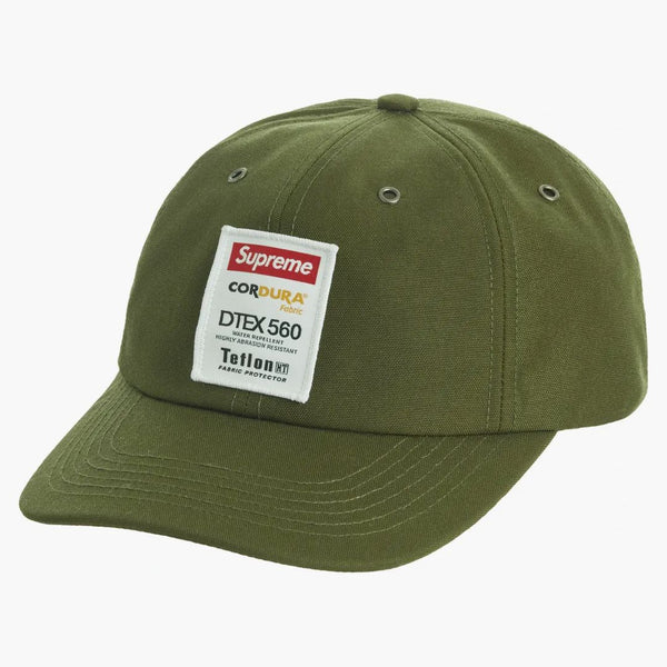 Supreme Cordura Teflon Label 6-panel Olive