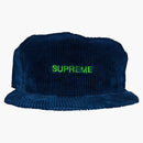 Supreme Corduroy 5 Panel Cap Navy
