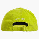 Supreme Corduroy 6-panel Neon Yellow
