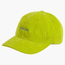 Supreme Corduroy 6-panel Neon Yellow