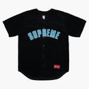 Supreme Corduroy Baseball Jersey Black