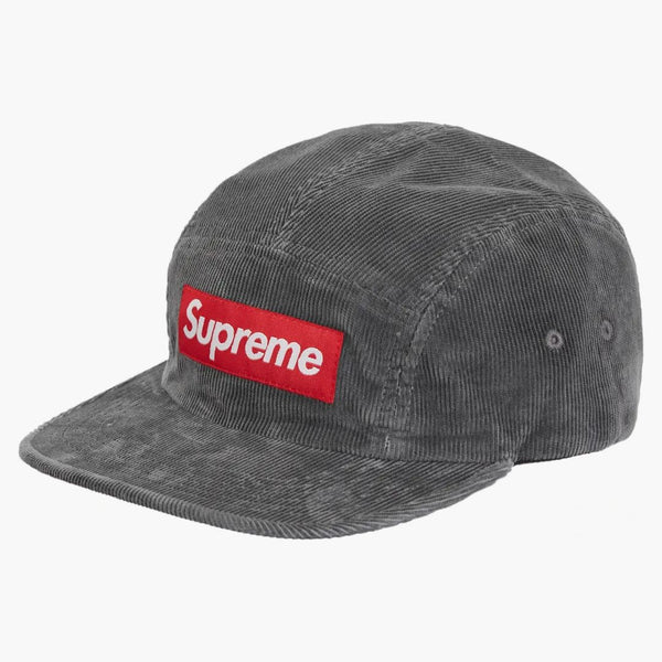 Supreme Corduroy Camp Cap (fw23) Grey