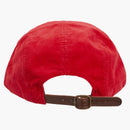 Supreme Corduroy Camp Cap (FW23) Red