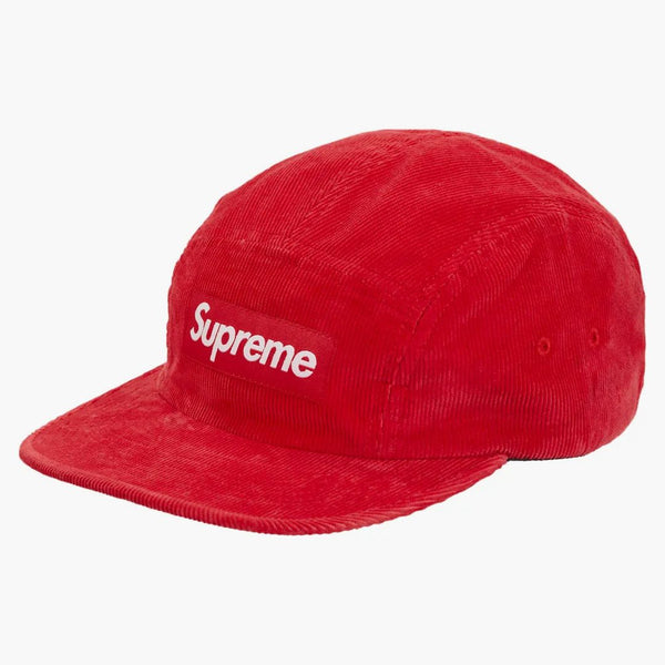 Nejvyšší Corduroy Camp Cap (FW23) červená