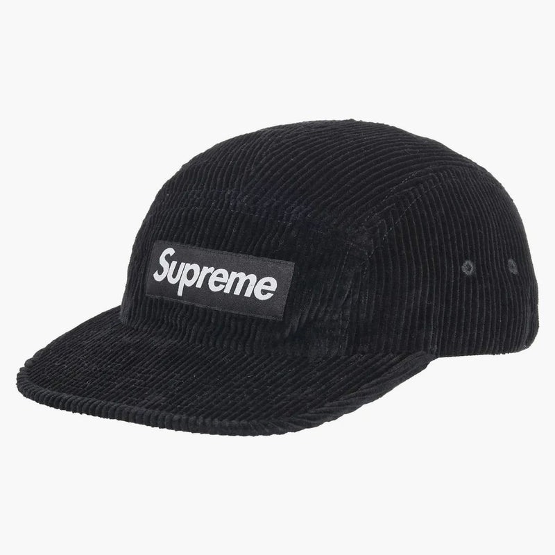Supreme Corduroy Camp Cap (fw25) Black