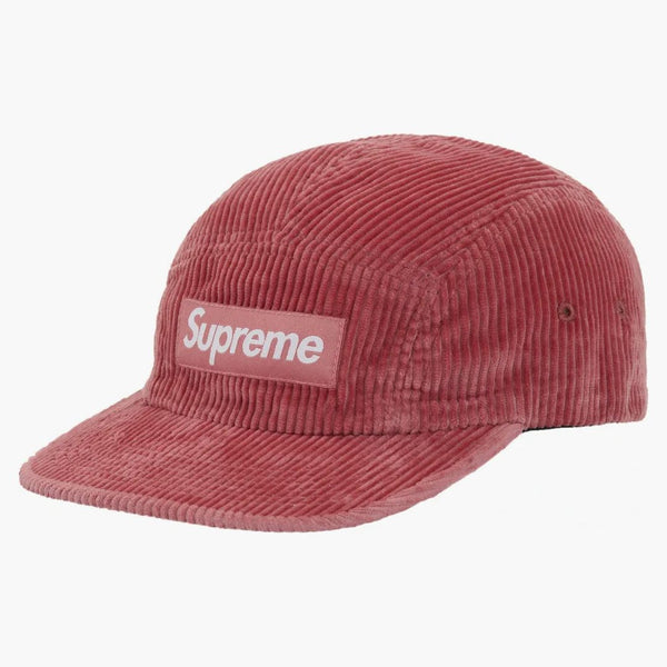 Supreme Corduroy Camp Cap (fw25) Coral