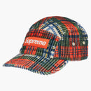 Supreme Corduroy Camp Cap Cap (ss22) Plaid
