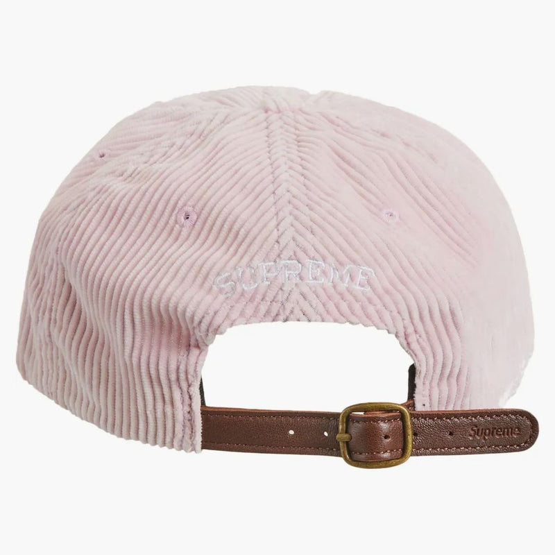 SUPREME STAMUROY S LOGO 6-panel (FW23) rosa chiaro