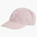 Supreme Corduroy S Logo 6-Panel (FW23) Light Pink