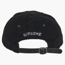 Supreme Corduroy S Logo 6 Panel (fw24) Black