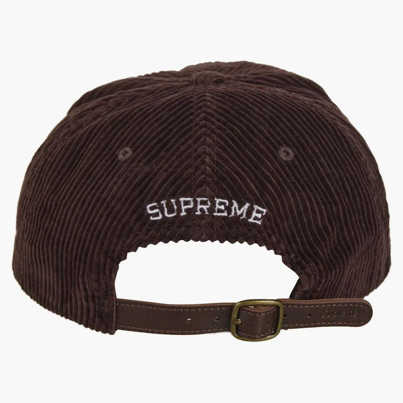 Nejvyšší Corduroy S Logo 6 Panel (FW24) Tmavě hnědá