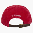 Supreme Corduroy S Logo 6 Panel (fw24) Bright Red