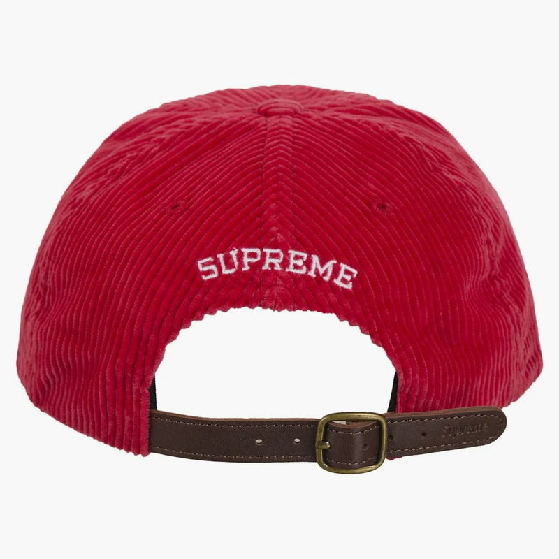Nejvyšší Corduroy S Logo 6 Panel (FW24) Bright Red