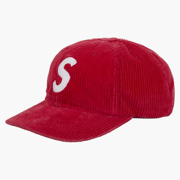 Nejvyšší Corduroy S Logo 6 Panel (FW24) Bright Red
