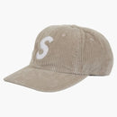 Supreme Corduroy S Logo 6 Panel (fw24) Stone