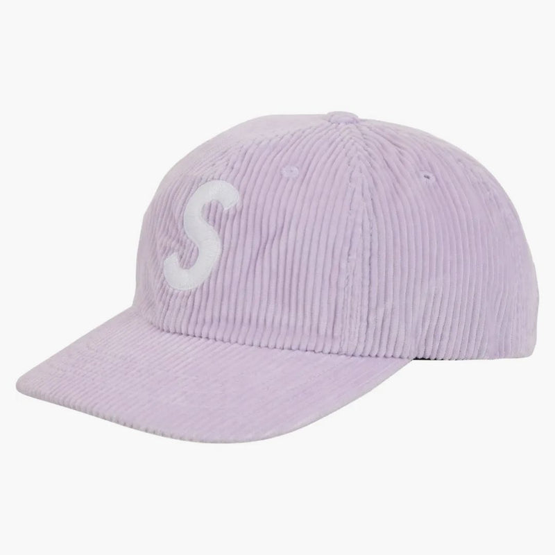 Supreme Corduroy S Logo 6 Panel (FW24) Light Purple