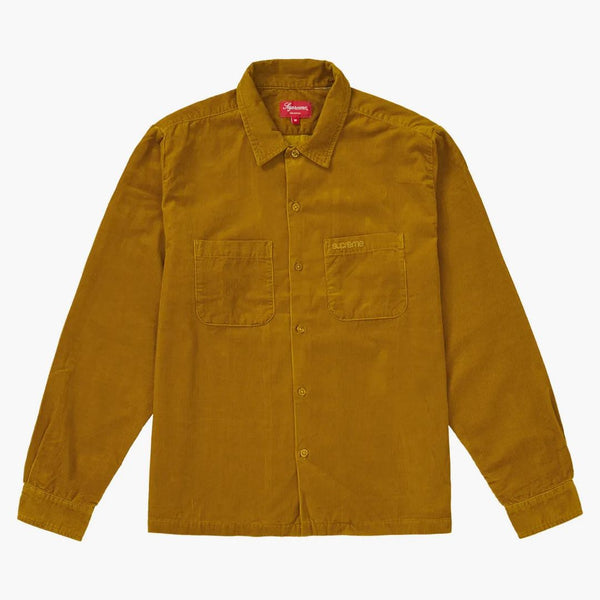 Supreme Corduroy Shirt (FW19) guld