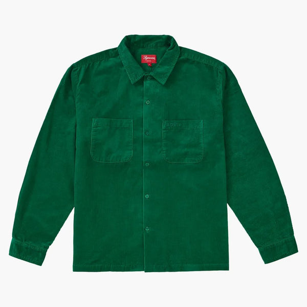 Supreme Corduroy Shirt (fw19) Teal