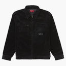 Supreme Corduroy Zip Jacket Black