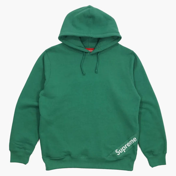 Supreme Corner Etikett huva tröja lätt tall