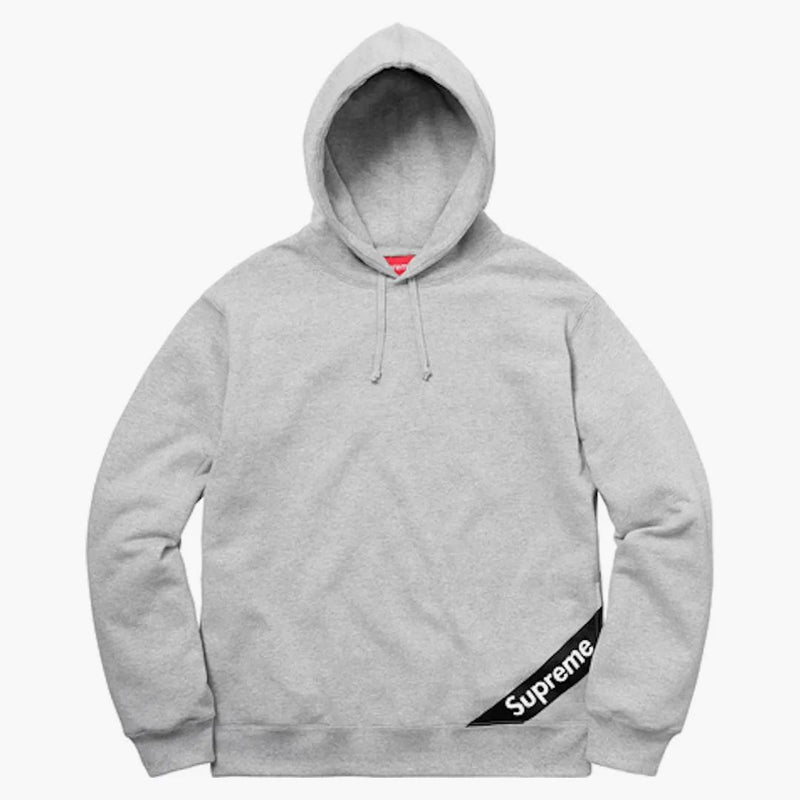 Nejvyšší rohová štítky s kapucí s kapucí Heather Grey
