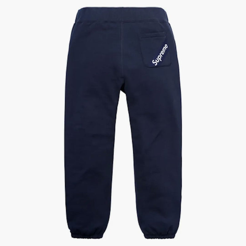 Supreme Corner Etikett Sweatpant Navy