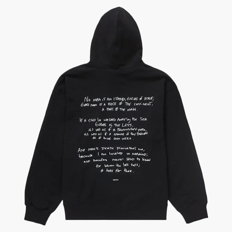 Supreme Corteiz Rules The World Hoodie Black