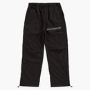 Nejvyšší bavlněná cinch kalhoty (FW20) Černá