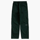 Nejvyšší bavlněná cinch kalhoty (FW21) tmavě zelená