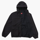 Supreme Cotton Hooded Jacket svart