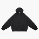 Supreme Cotton Hooded Raglan Jacket svart