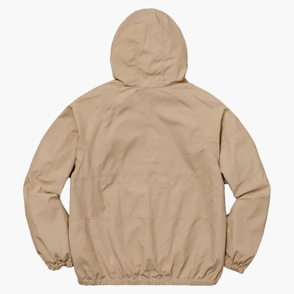 Supreme Cotton Hooded Raglan Jacket Light Khaki