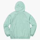 Supreme Cotton Hooded Raglan Jacket Sea Foam