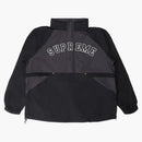 Corte suprema mezza zip pullover nero