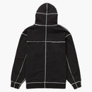 Supreme Coverstitch Hooded Sweatshirt Black